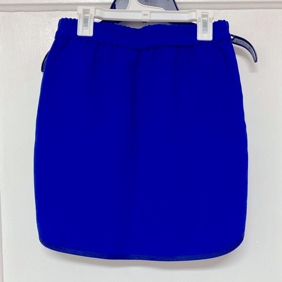 J. Crew Pull On Mini Skirt with Pockets-Size 00 - Picture 3 of 10